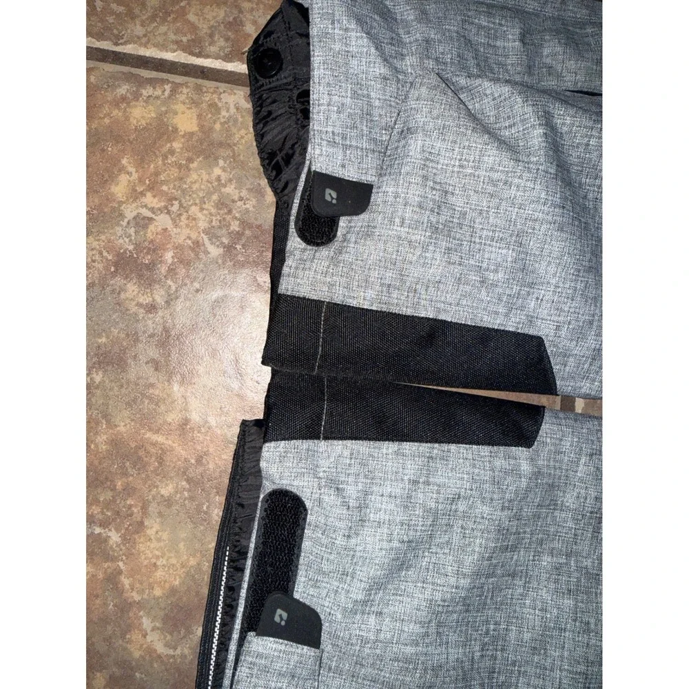 Killtec Womens Grey Heather Ski Pants Snow Bibs Suspenders Size 8 Winter Snow - Picture 10 of 13
